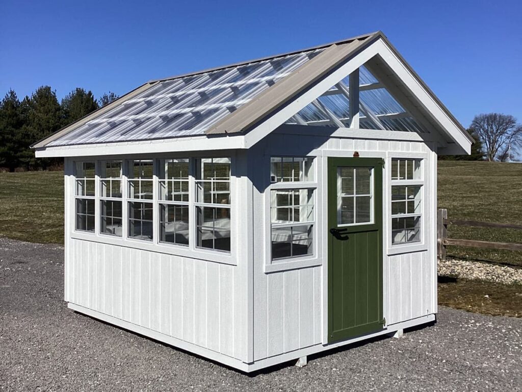 Greenhouse shed