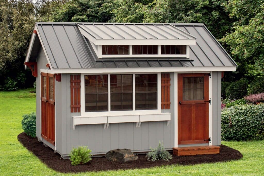 Garden Shed in Garden in Indiana