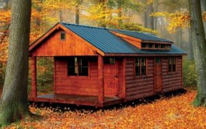 Gable Cabin - Log Edition