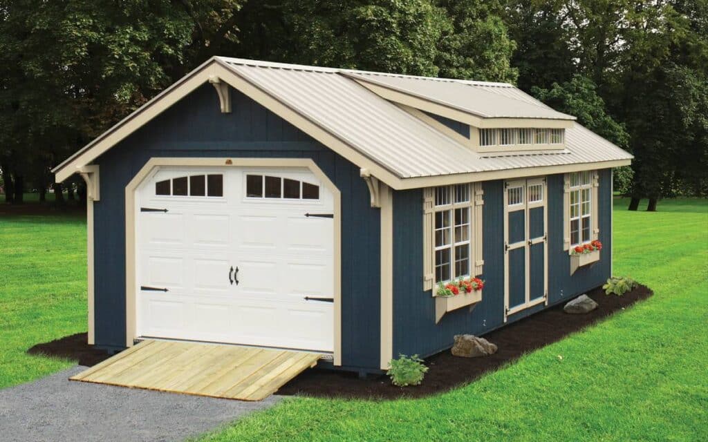 Gable Garage by Sunrise Structures