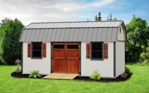 Lofted Garden Shed