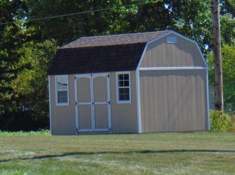 Side of outdoor barn