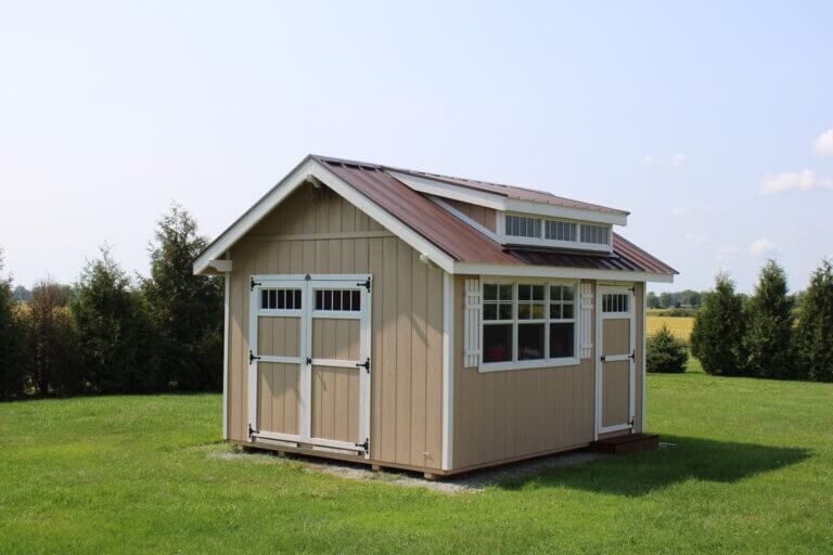 Outdoor shed