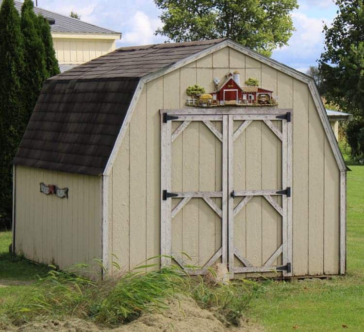 Original Sunrise Structures shed from 2008
