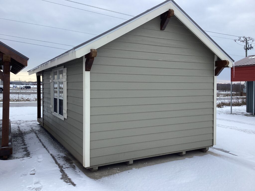 Gable Cabin Elite: 12' x 22'