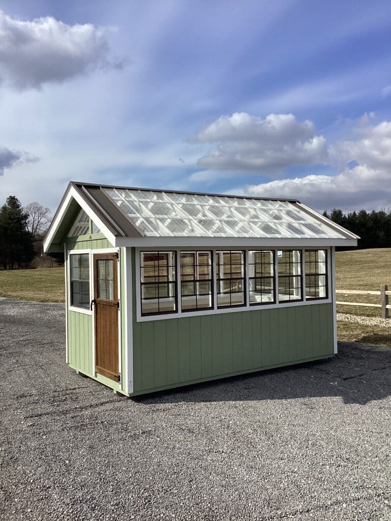 Greenhouse: 8' x 14'