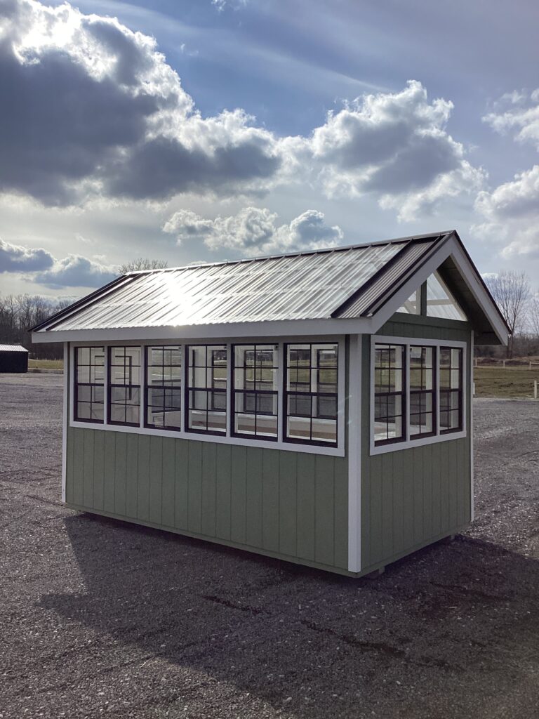 Greenhouse: 8' x 14'