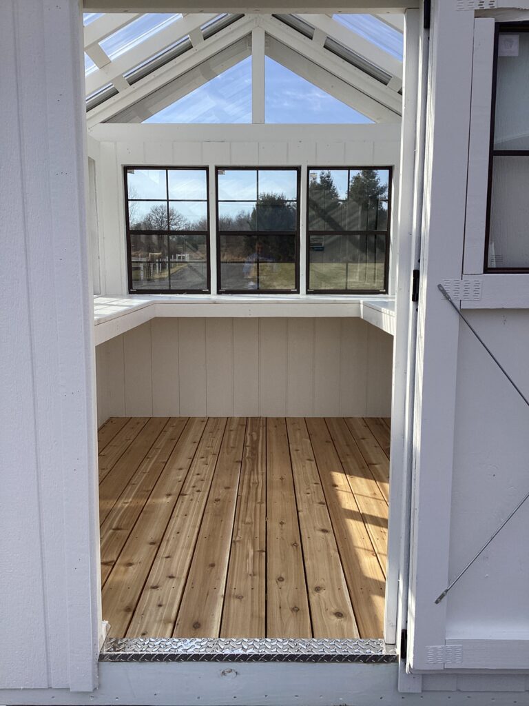 Greenhouse: 8' x 10'