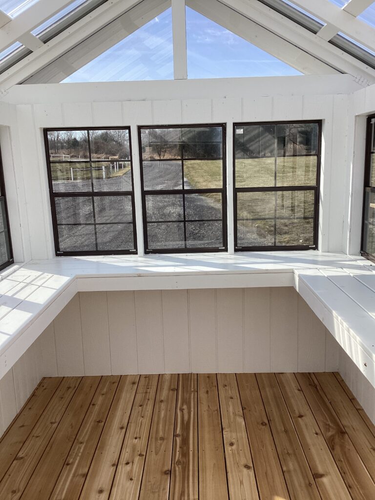 Greenhouse: 8' x 10'