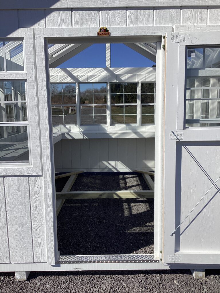 Greenhouse: 10' x 12'