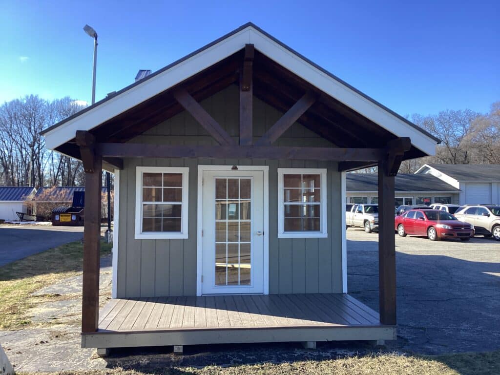 Gable Cabin Elite: 12' x 26'