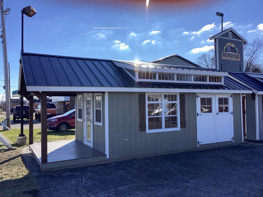 Gable Cabin Elite: 12' x 26'