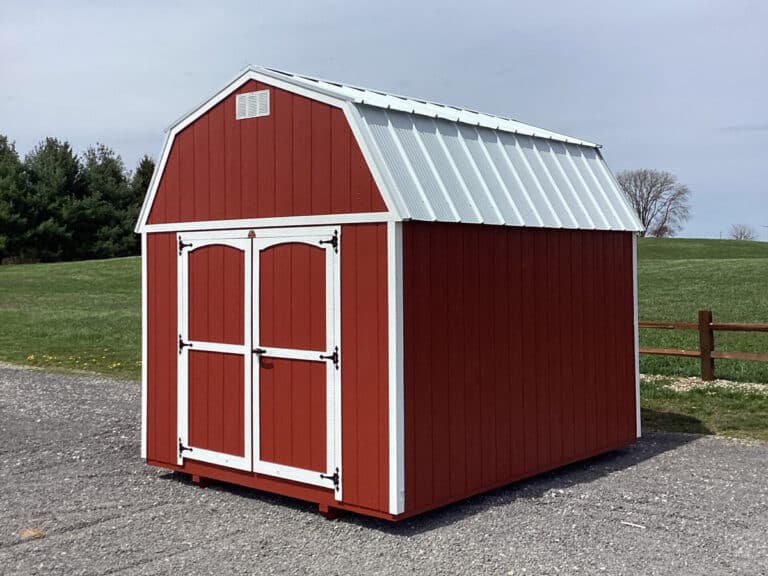 Red mini barn