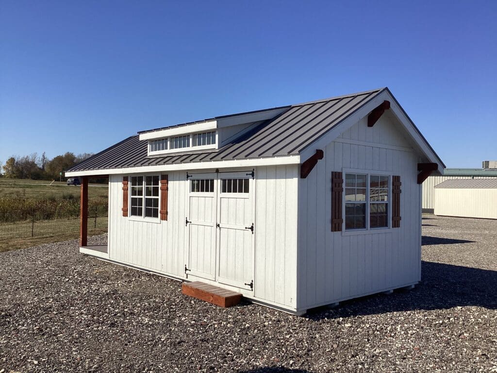 Gable Cabin Elite: 12' x 26'