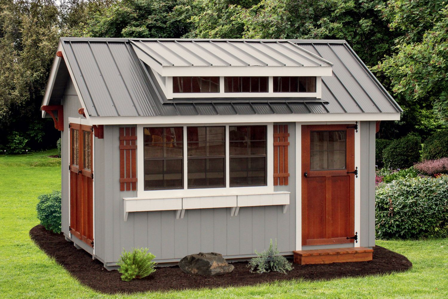 Garden Shed in Garden in Indiana