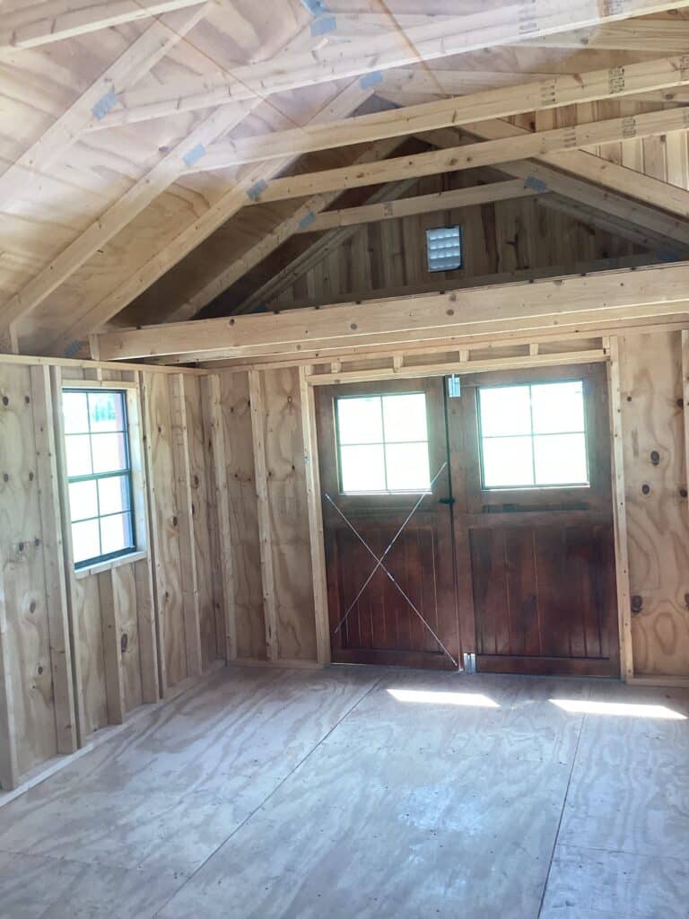 Gable Cabin Elite Log: 12' x 22'